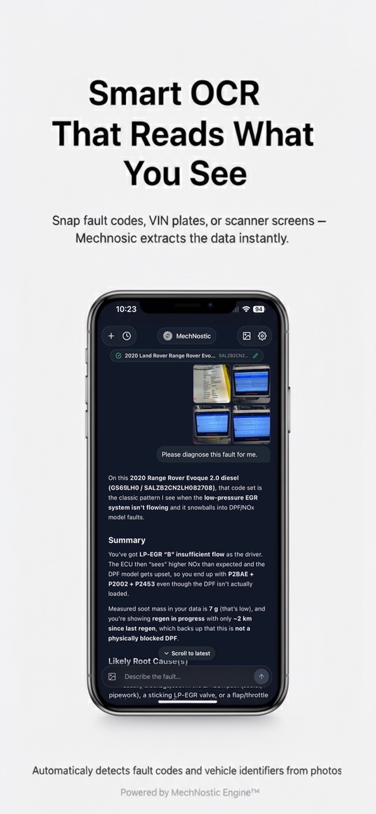 Point, Snap, Diagnose